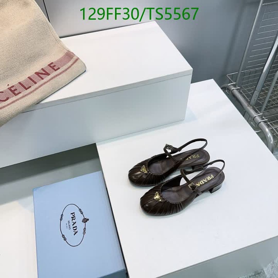 Prada-Women Shoes Code: TS5567 $: 129USD