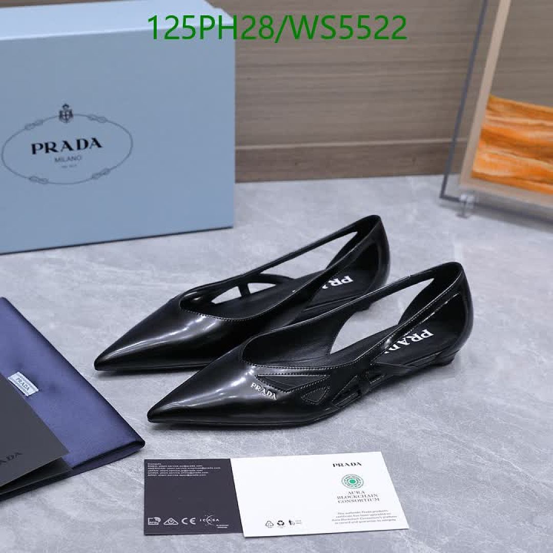 Prada-Women Shoes Code: WS5522 $: 125USD