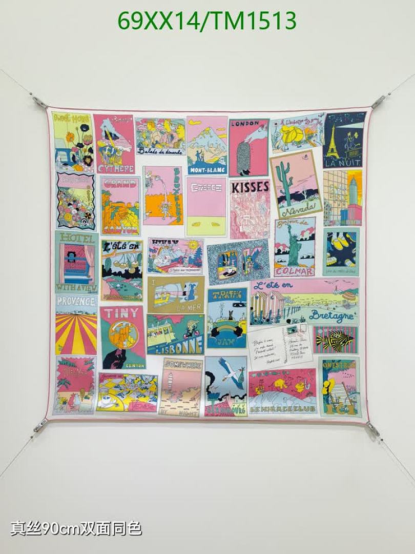 Hermes-Scarf Code: TM1513 $: 69USD
