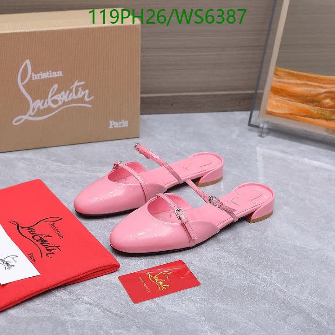 Christian Louboutin-Women Shoes Code: WS6387 $: 119USD