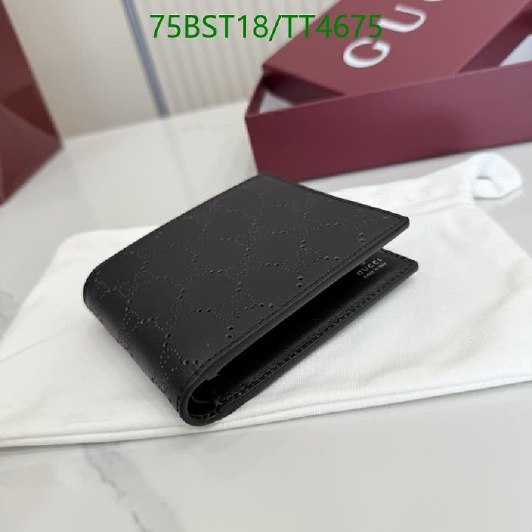 Gucci-Wallet Mirror Quality Code: TT4675 $: 75USD