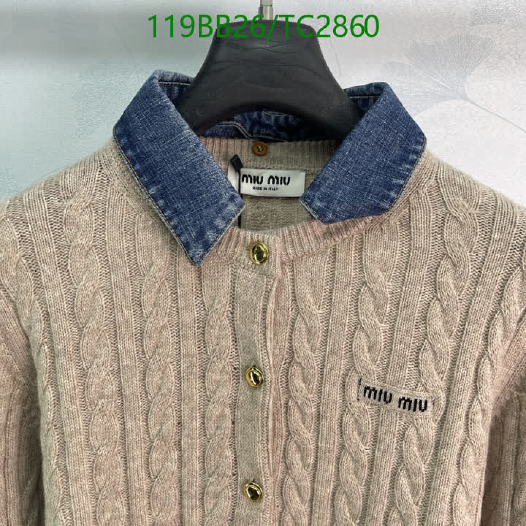 Miu Miu-Clothing Code: TC2860 $: 119USD