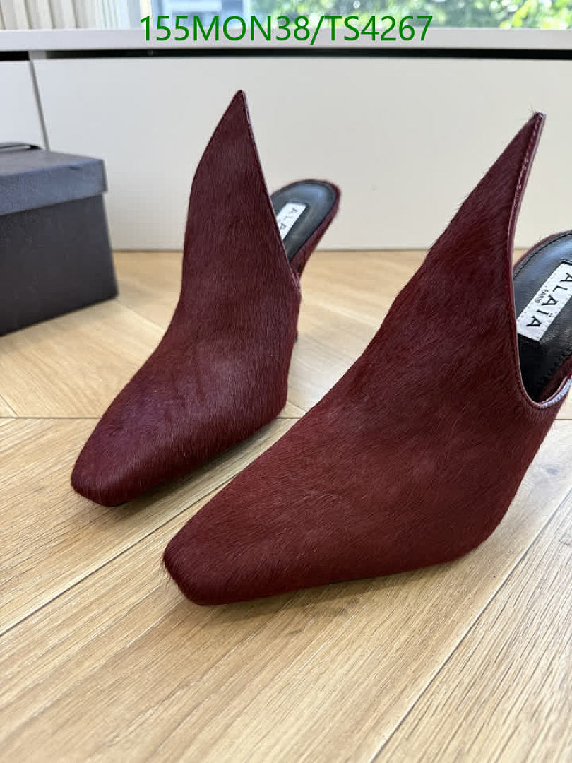 Alaia-Women Shoes Code: TS4267 $: 155USD