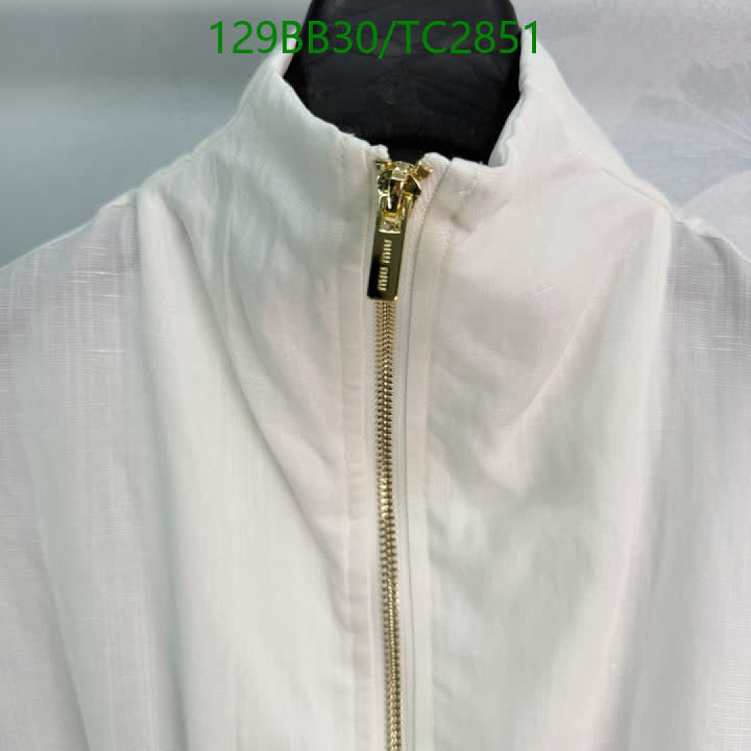 Miu Miu-Clothing Code: TC2851 $: 129USD