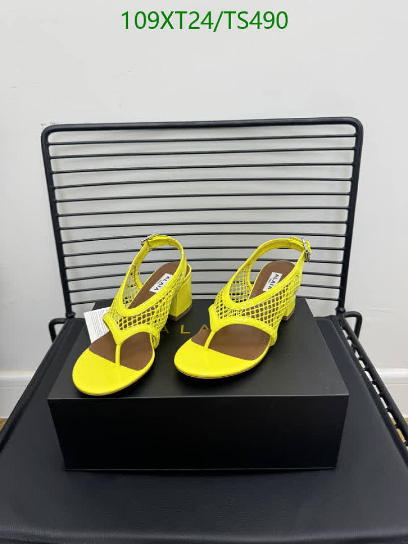 Alaia-Women Shoes Code: TS490 $: 109USD