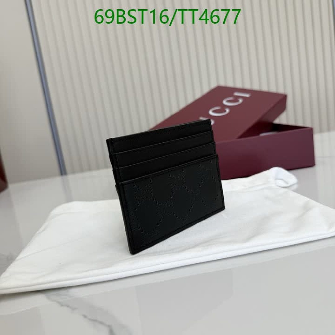 Gucci-Wallet Mirror Quality Code: TT4677 $: 69USD