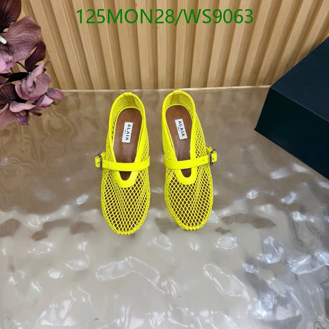 Alaia-Women Shoes Code: WS9063 $: 125USD