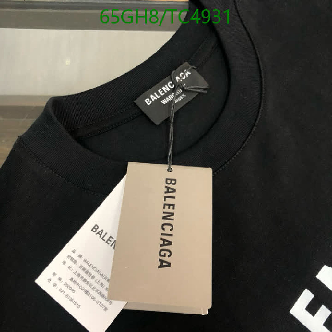 Balenciaga-Clothing Code: TC4931 $: 65USD