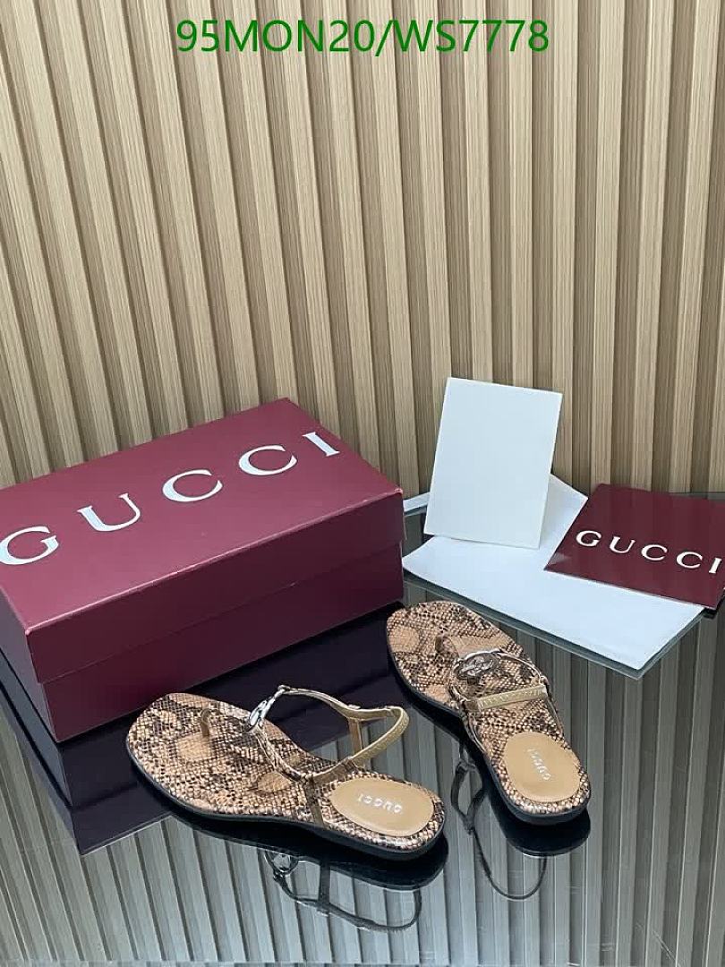 Gucci-Women Shoes Code: WS7778 $: 95USD