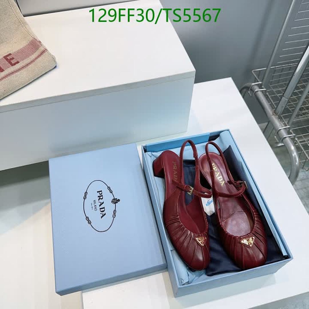 Prada-Women Shoes Code: TS5567 $: 129USD