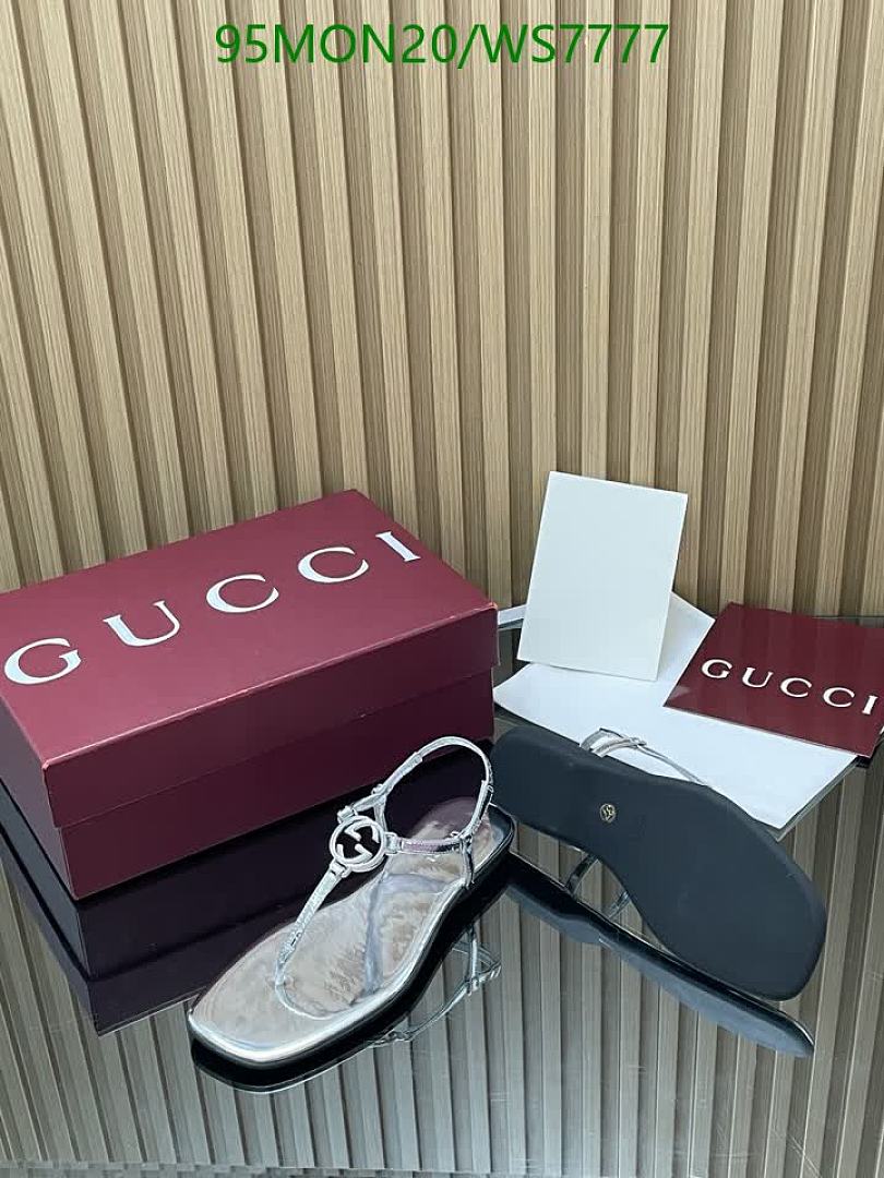 Gucci-Women Shoes Code: WS7777 $: 95USD