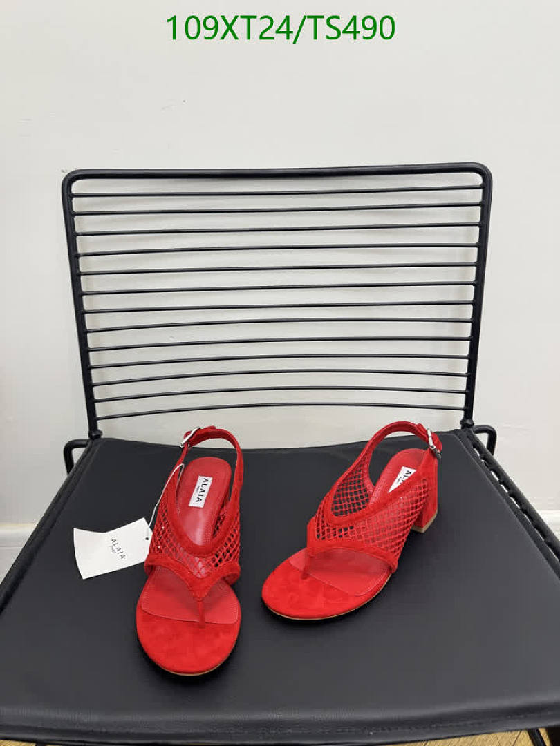 Alaia-Women Shoes Code: TS490 $: 109USD