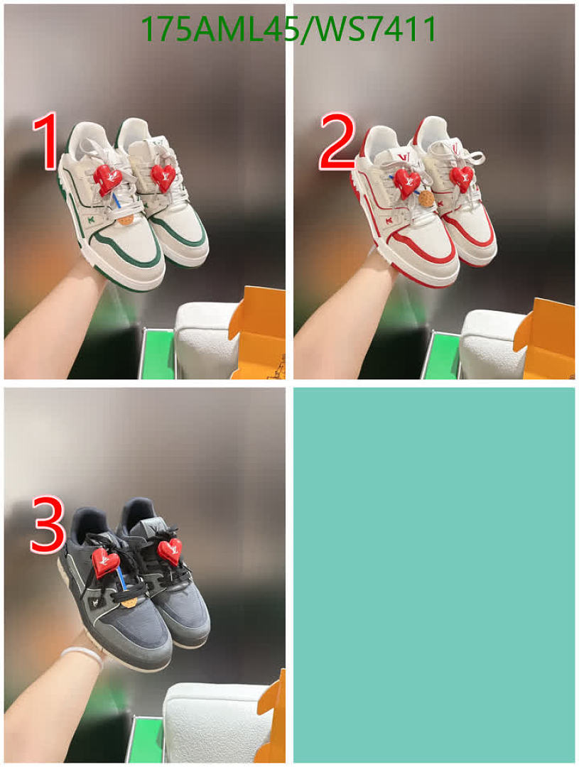 LV-Men shoes Code: WS7411 $: 175USD