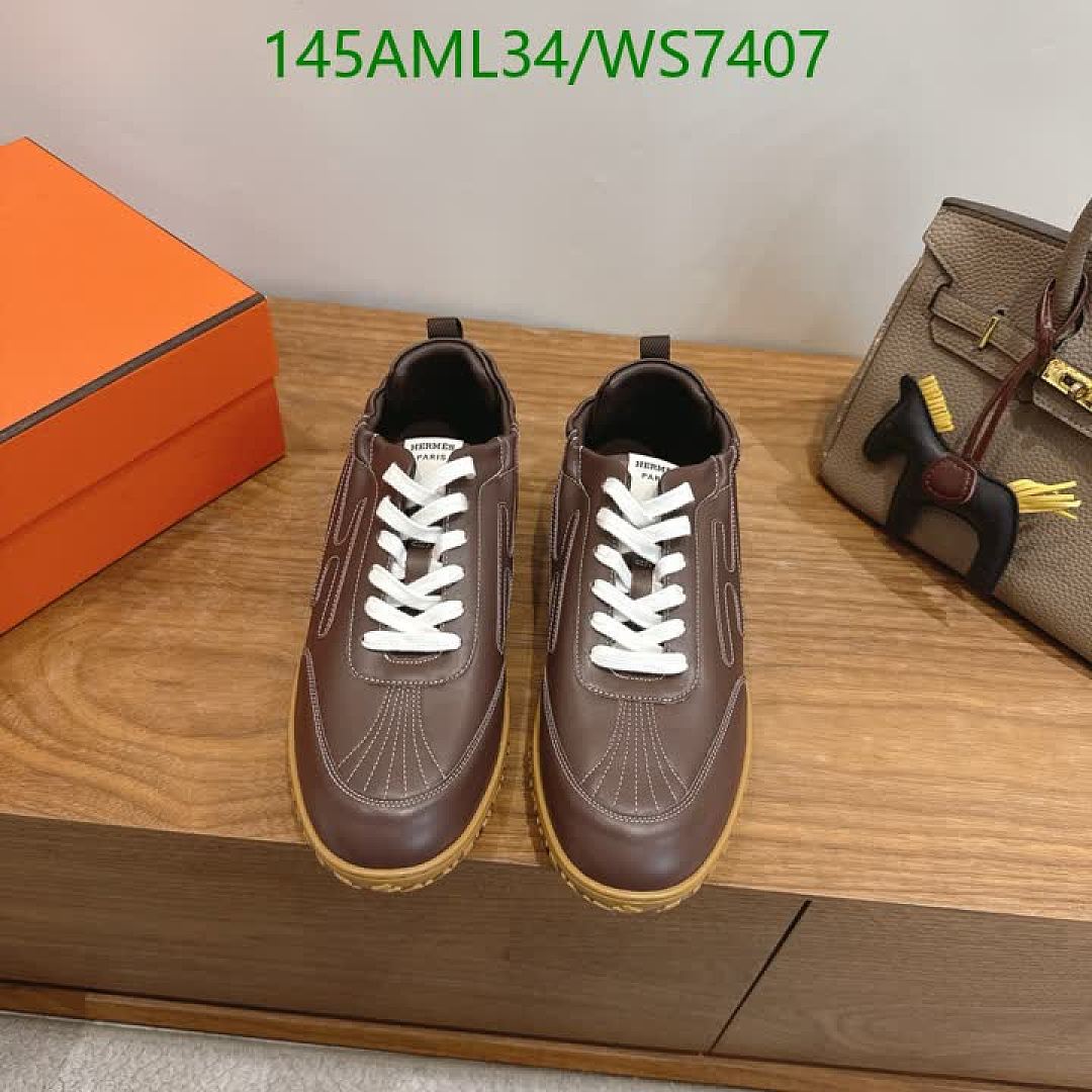 Hermes-Men shoes Code: WS7407 $: 145USD