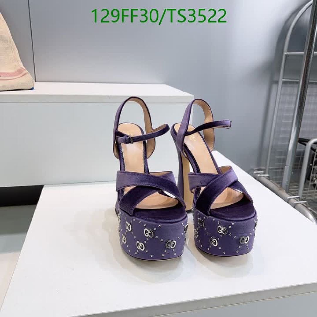 Gucci-Women Shoes Code: TS3522 $: 129USD