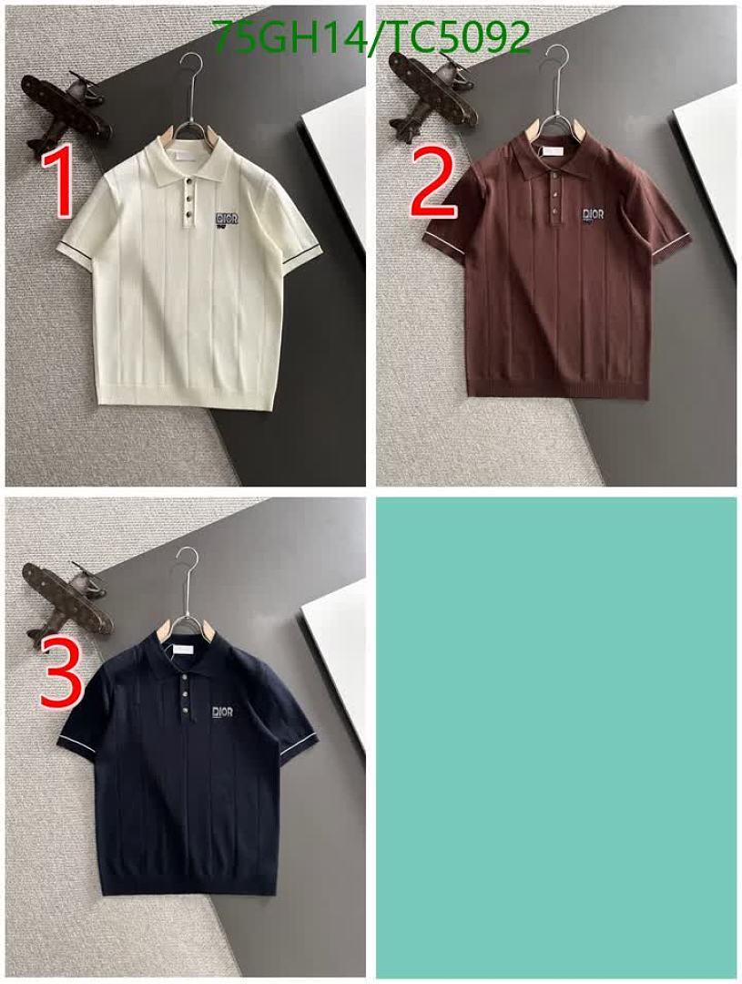 Dior-Clothing Code: TC5092 $: 75USD