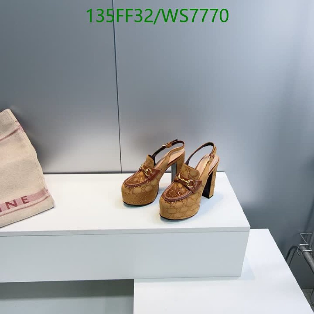 Gucci-Women Shoes Code: WS7770 $: 135USD