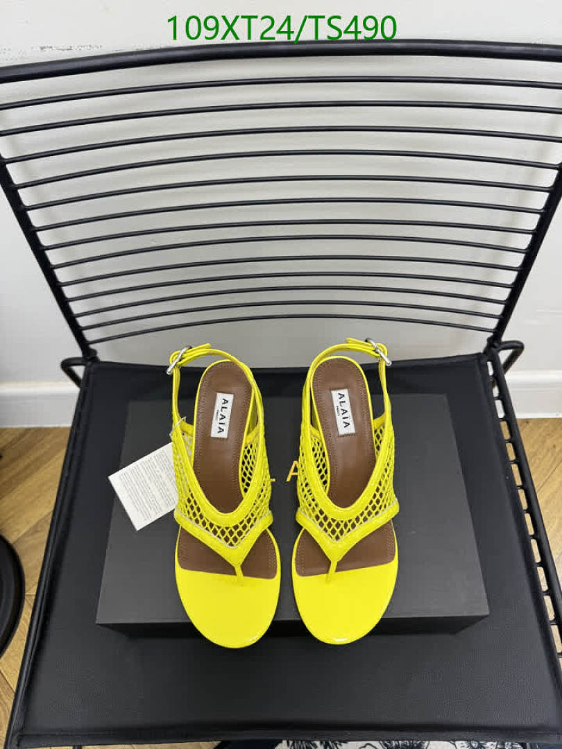 Alaia-Women Shoes Code: TS490 $: 109USD