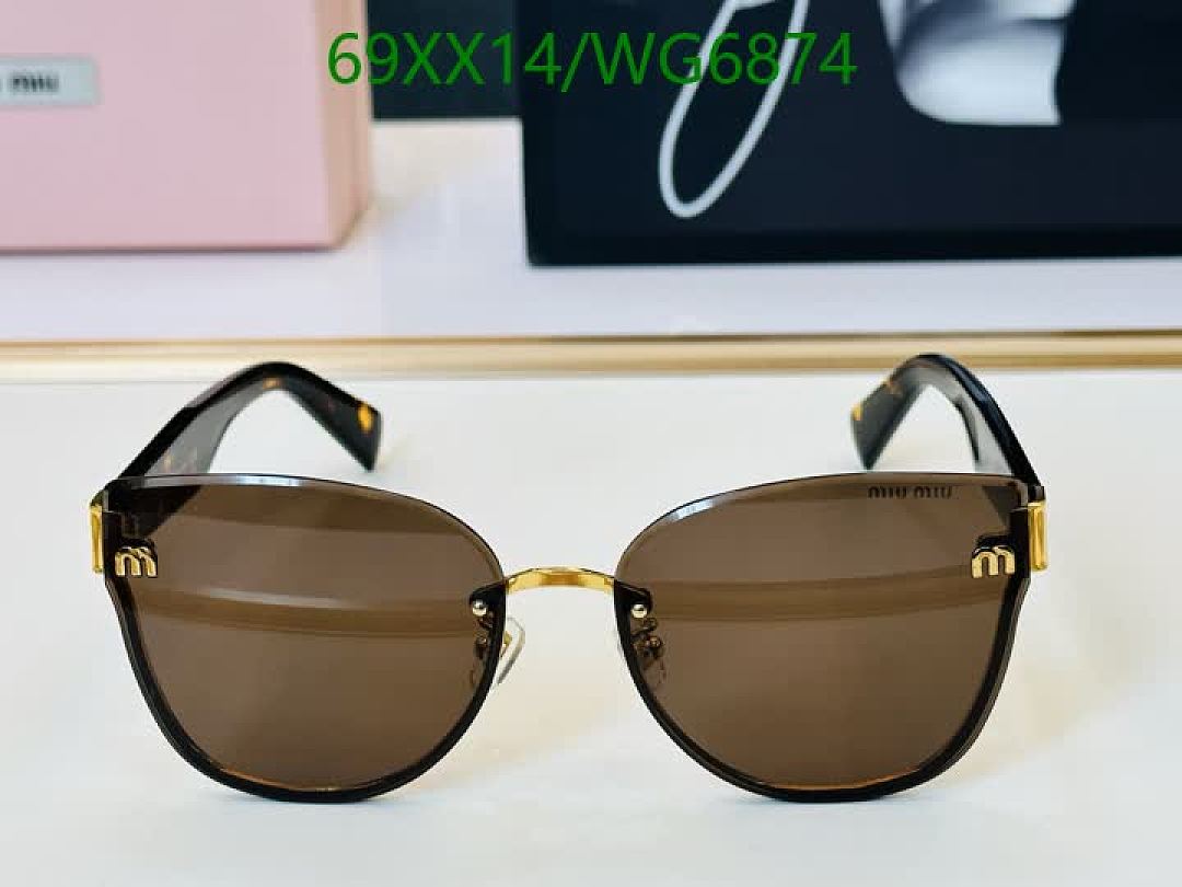 Miu Miu-Glasses Code: WG6874 $: 69USD