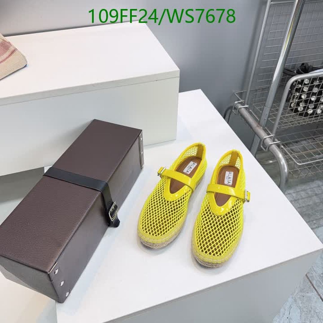Alaia-Women Shoes Code: WS7678 $: 109USD