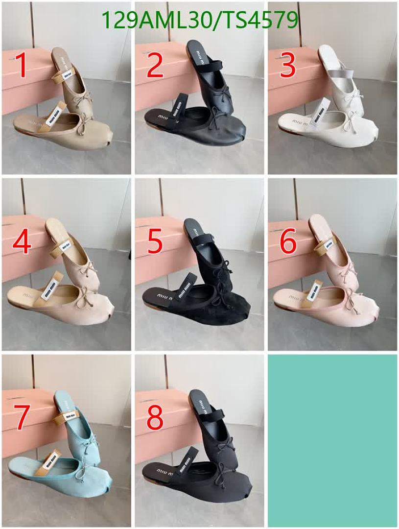 Miu Miu-Women Shoes Code: TS4579 $: 129USD