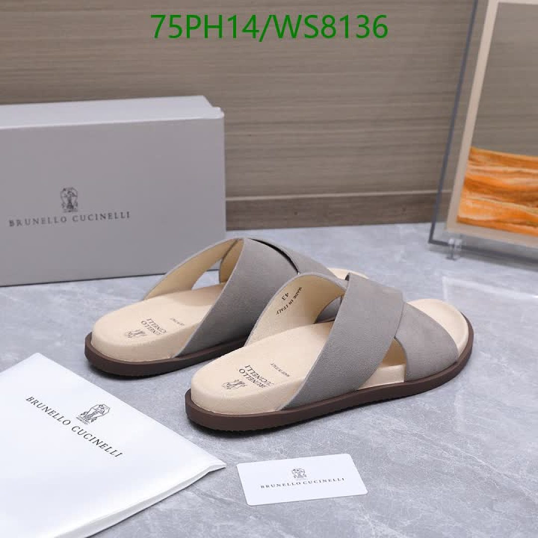 Brunello Cucinelli-Men shoes Code: WS8136 $: 75USD
