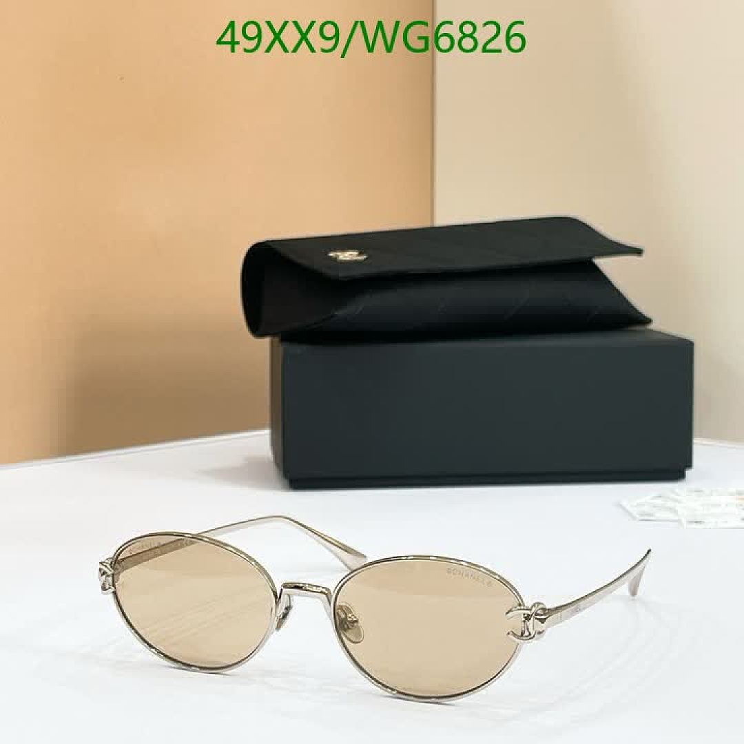 Chanel-Glasses Code: WG6826 $: 49USD