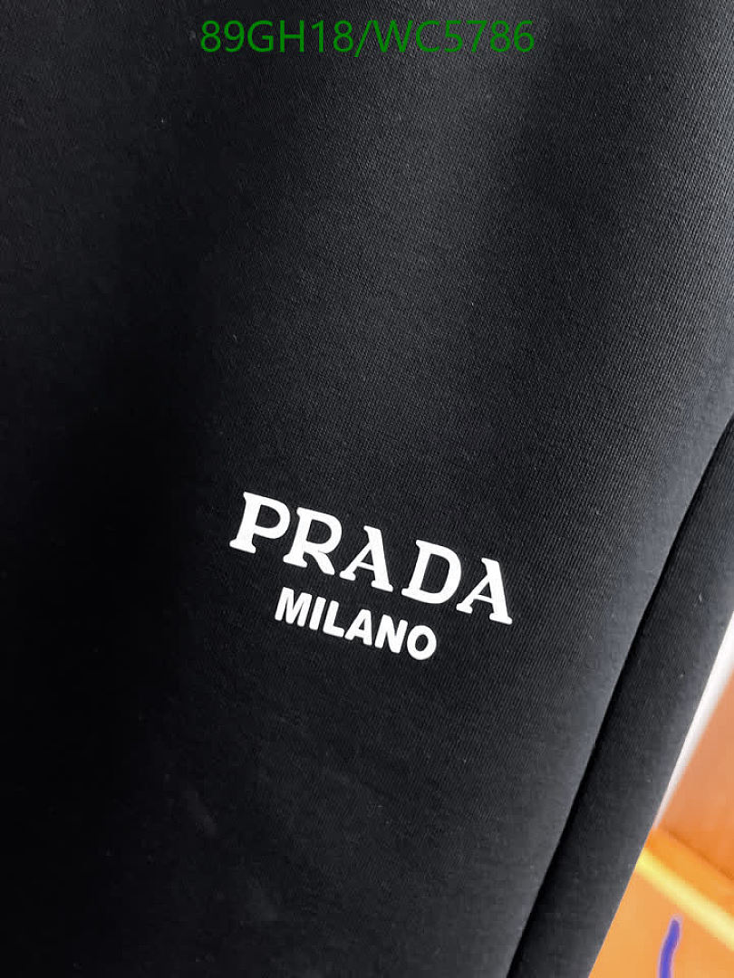 Prada-Clothing Code: WC5786 $: 89USD