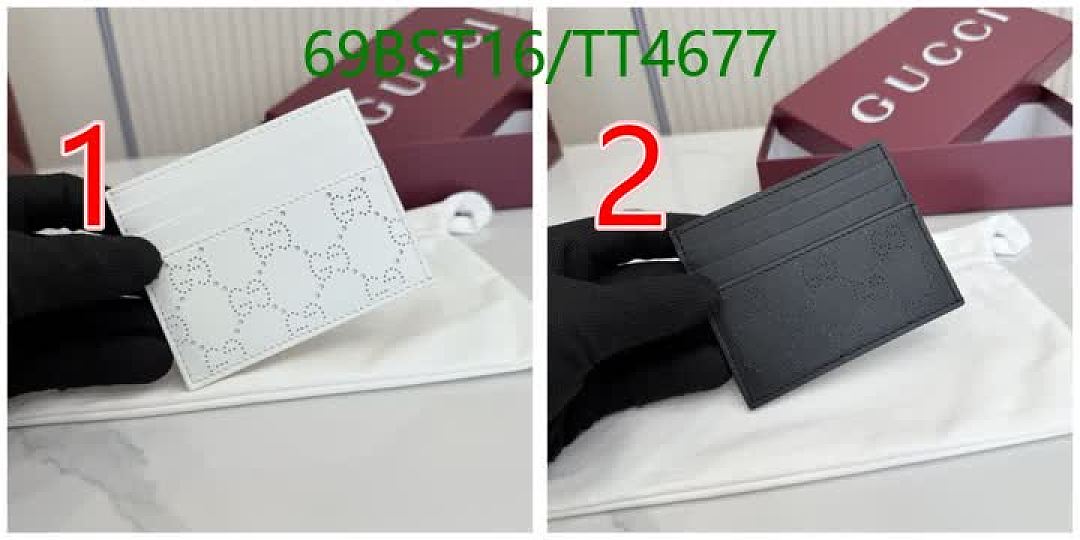 Gucci-Wallet Mirror Quality Code: TT4677 $: 69USD