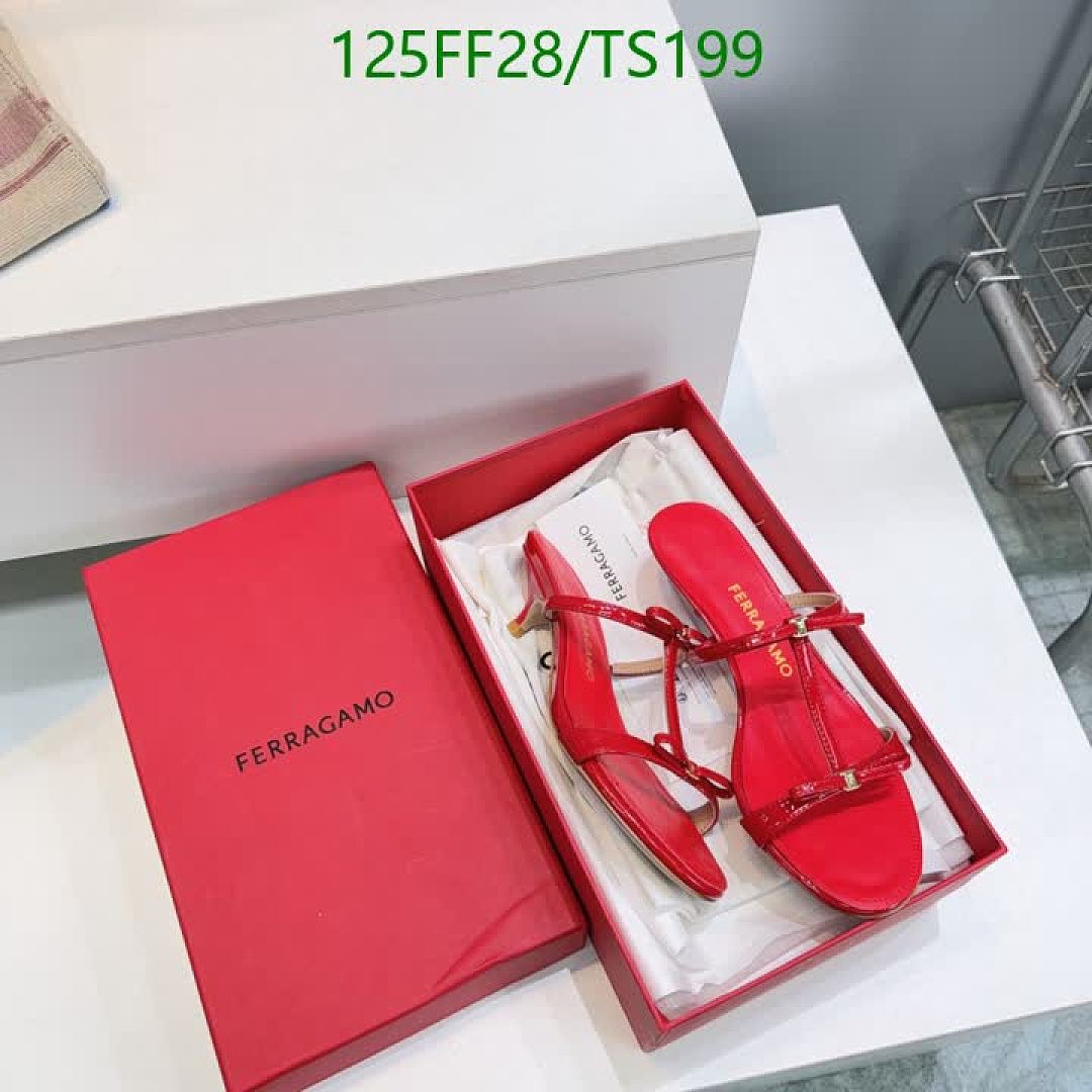 Ferragamo-Women Shoes Code: TS199 $: 125USD