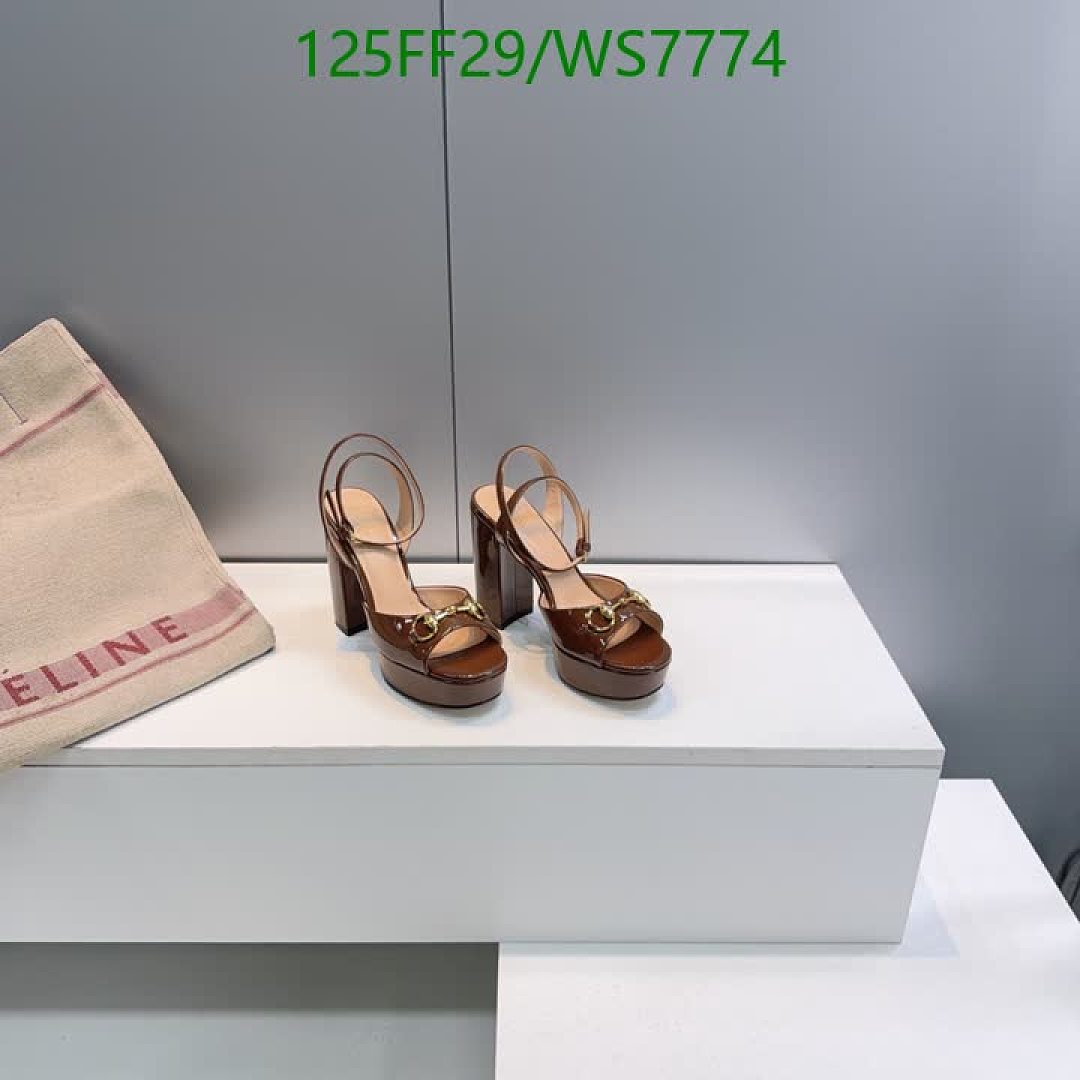Gucci-Women Shoes Code: WS7774 $: 125USD