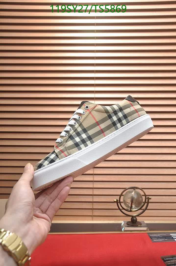 Burberry-Men shoes Code: TS5869 $: 119USD