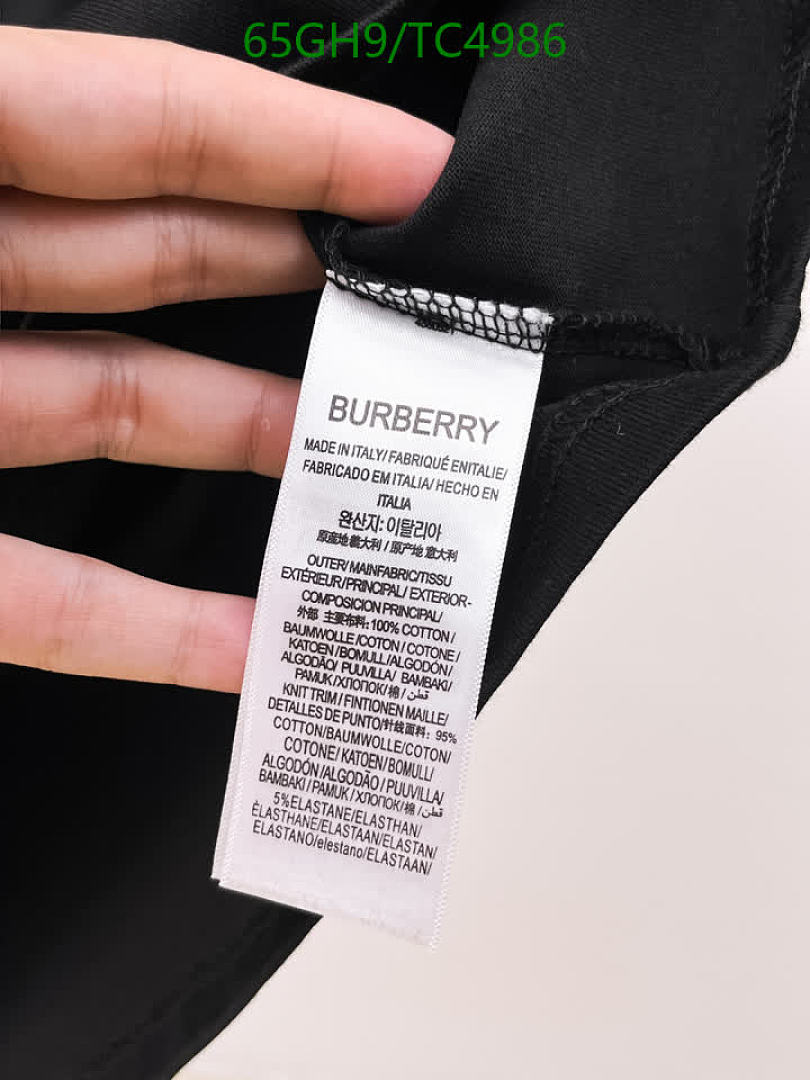 Burberry-Clothing Code: TC4986 $: 65USD