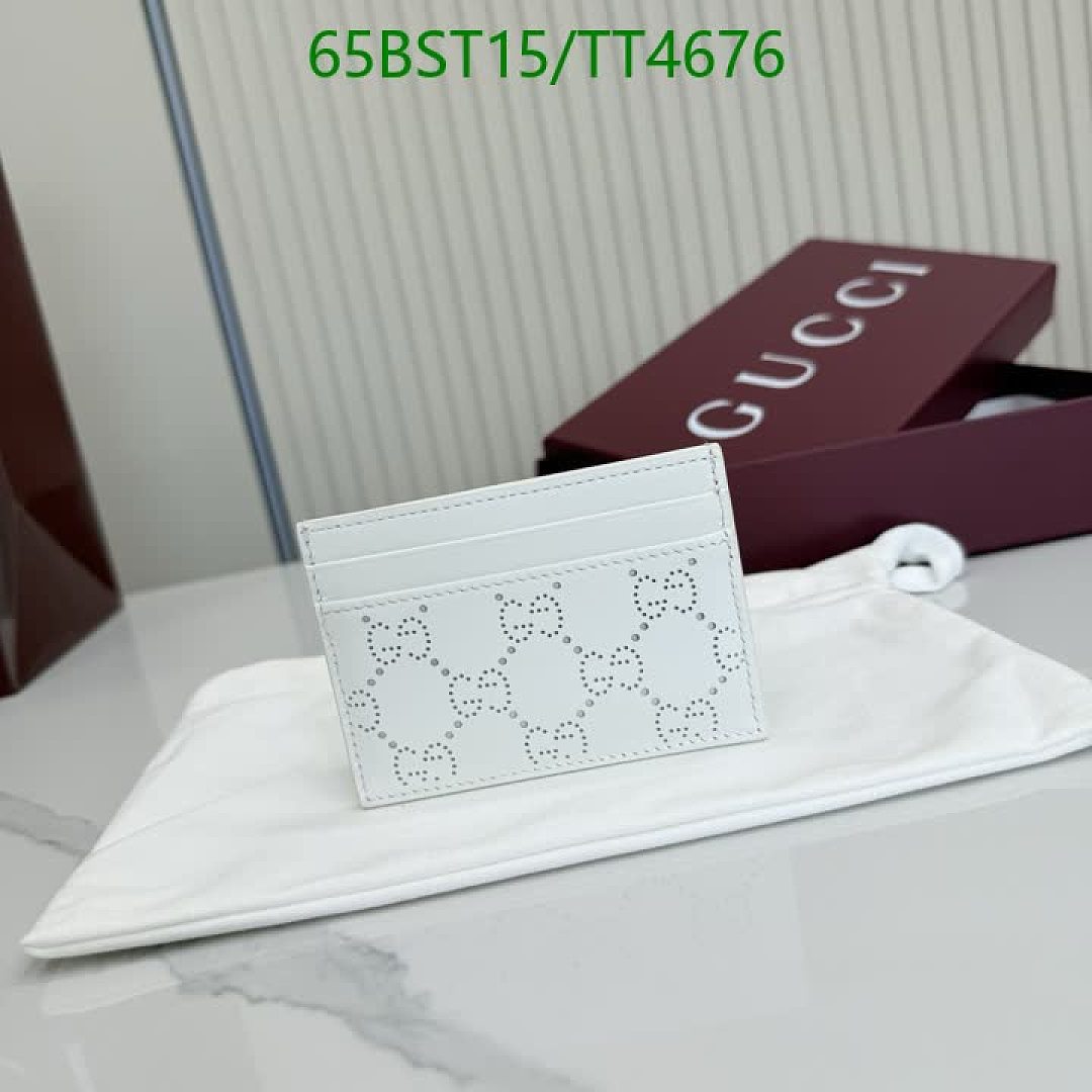 Gucci-Wallet Mirror Quality Code: TT4676 $: 65USD
