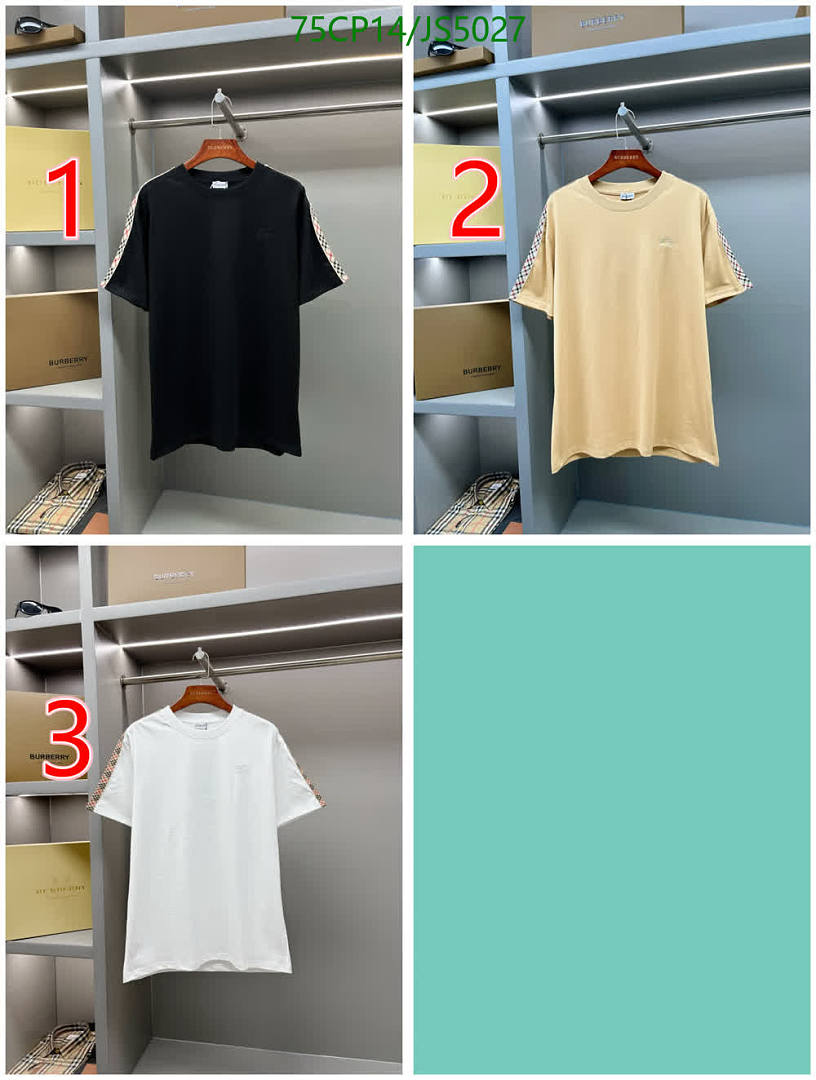 Burberry-Clothing Code: JS5027 $: 75USD