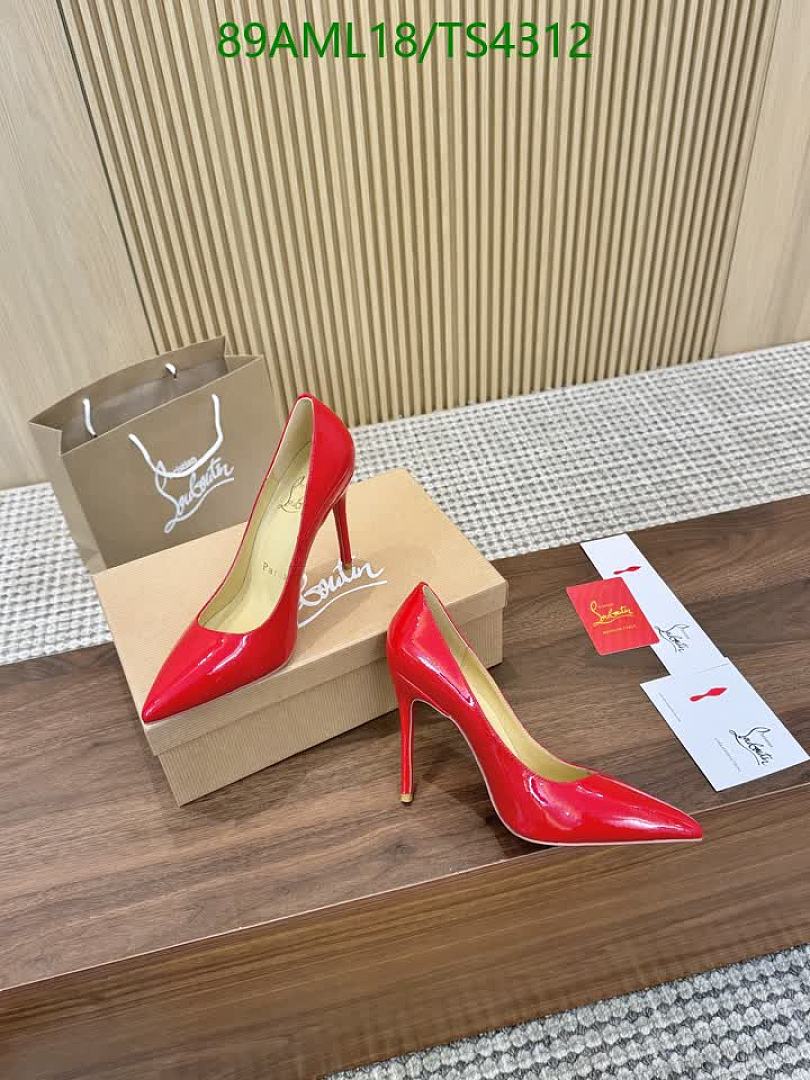 Christian Louboutin-Women Shoes Code: TS4312 $: 89USD