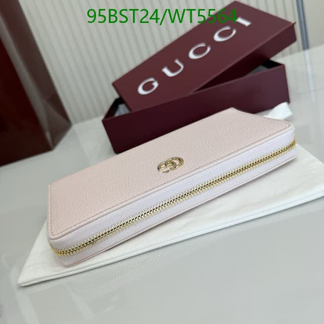 Gucci-Wallet Mirror Quality Code: WT5564 $: 95USD