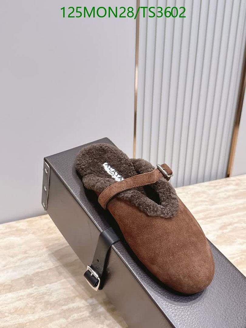 Alaia-Women Shoes Code: TS3602 $: 125USD