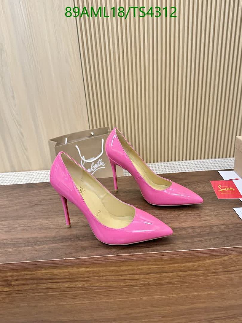 Christian Louboutin-Women Shoes Code: TS4312 $: 89USD