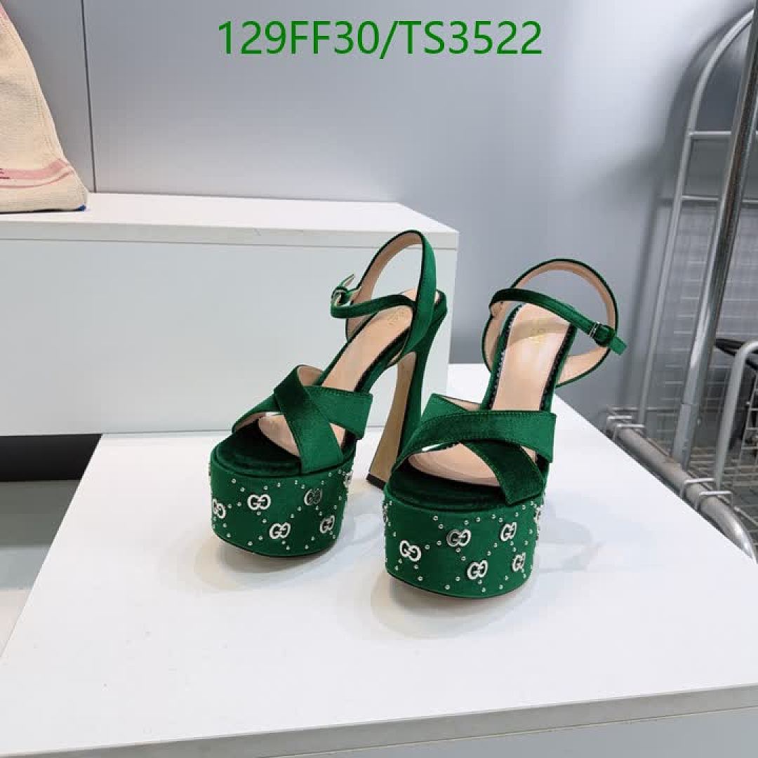 Gucci-Women Shoes Code: TS3522 $: 129USD