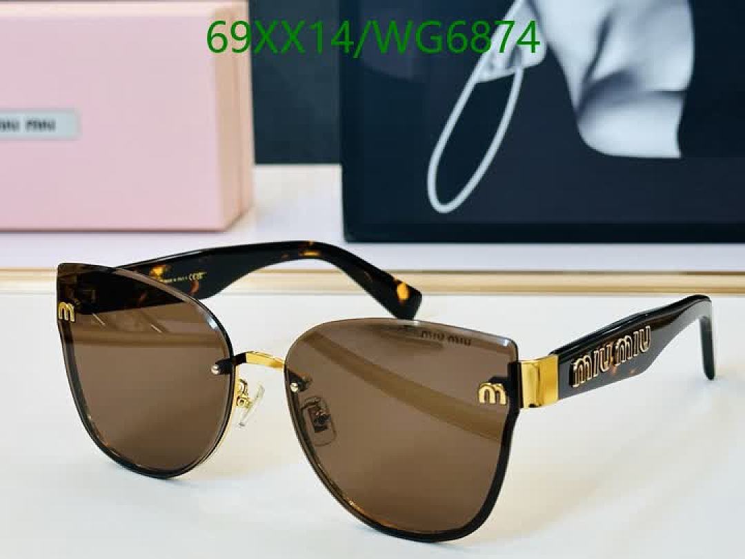 Miu Miu-Glasses Code: WG6874 $: 69USD