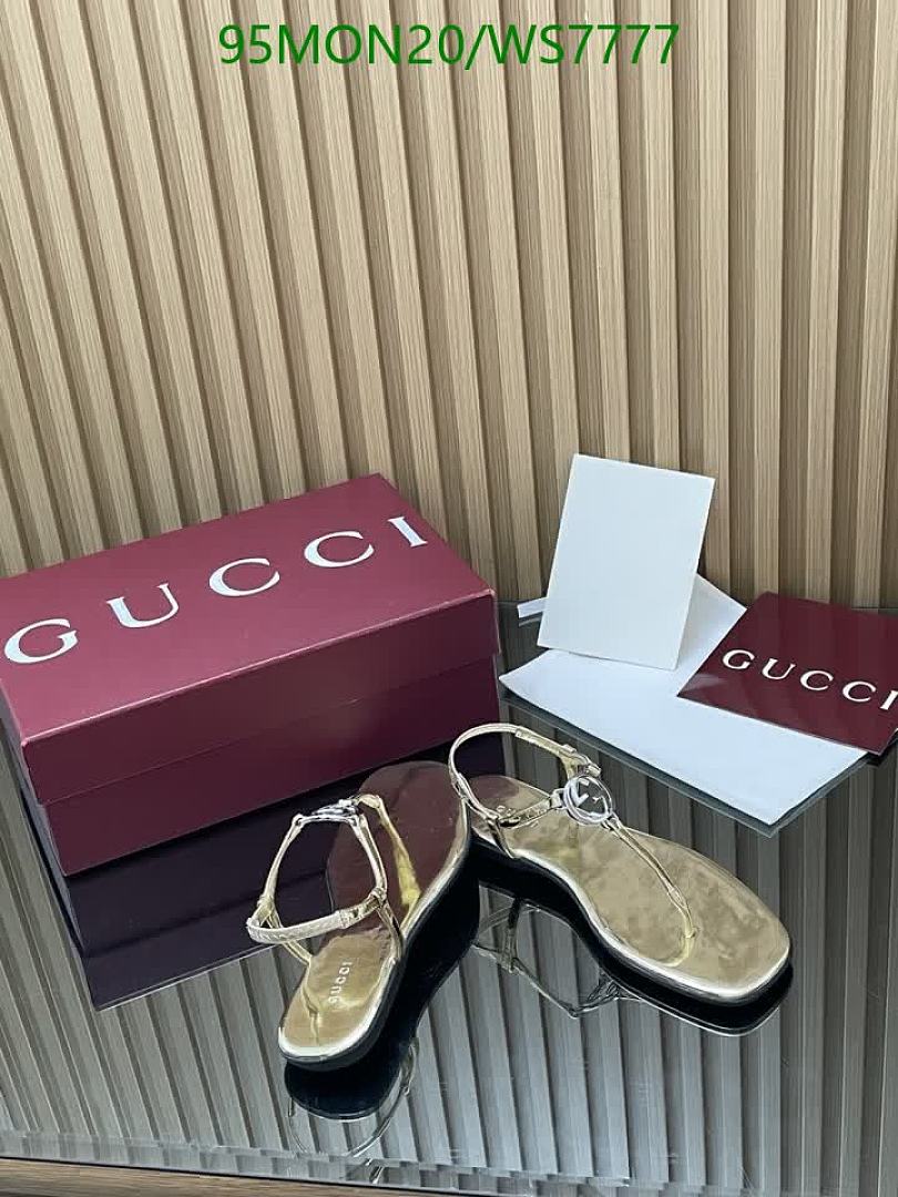 Gucci-Women Shoes Code: WS7777 $: 95USD