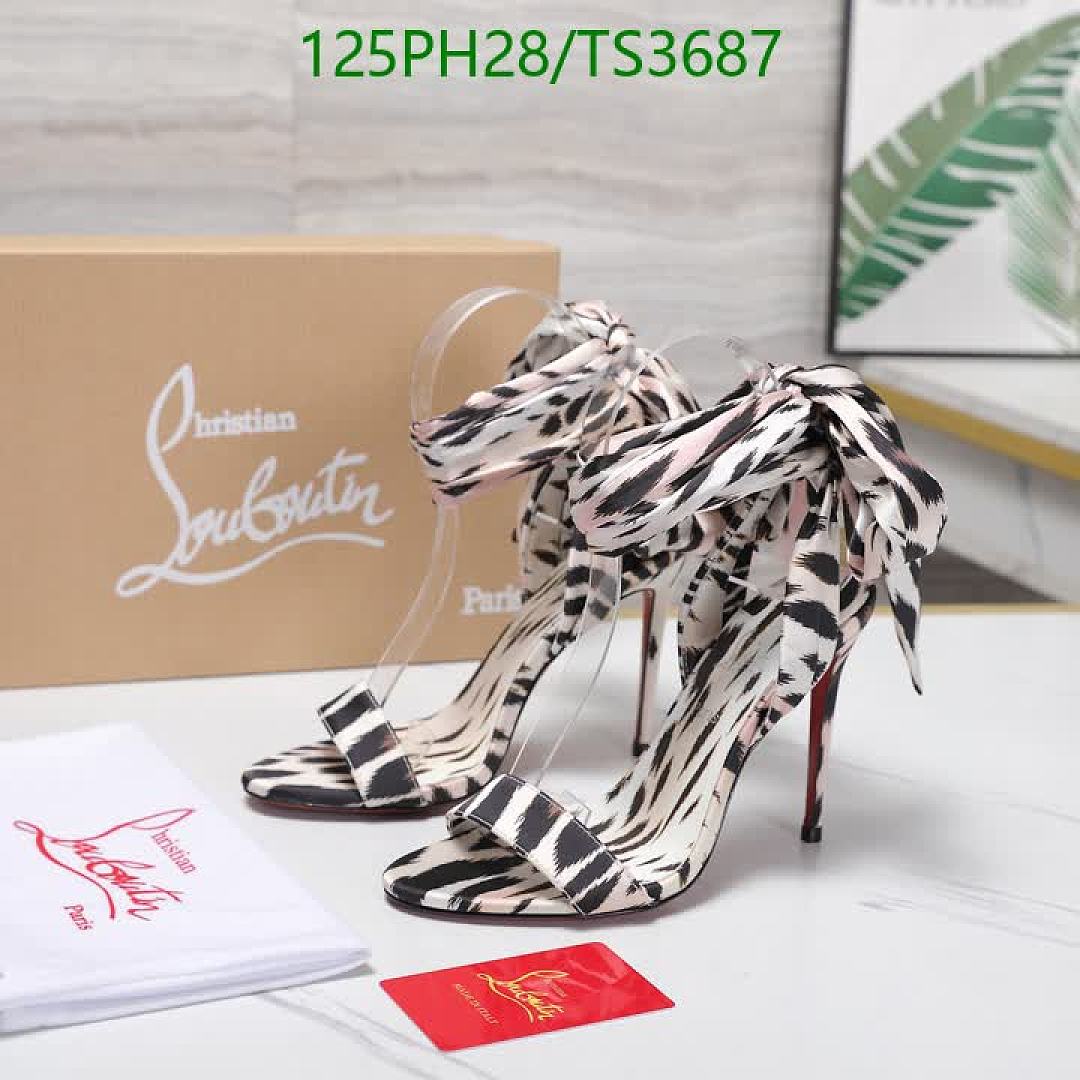 Christian Louboutin-Women Shoes Code: TS3687 $: 125USD