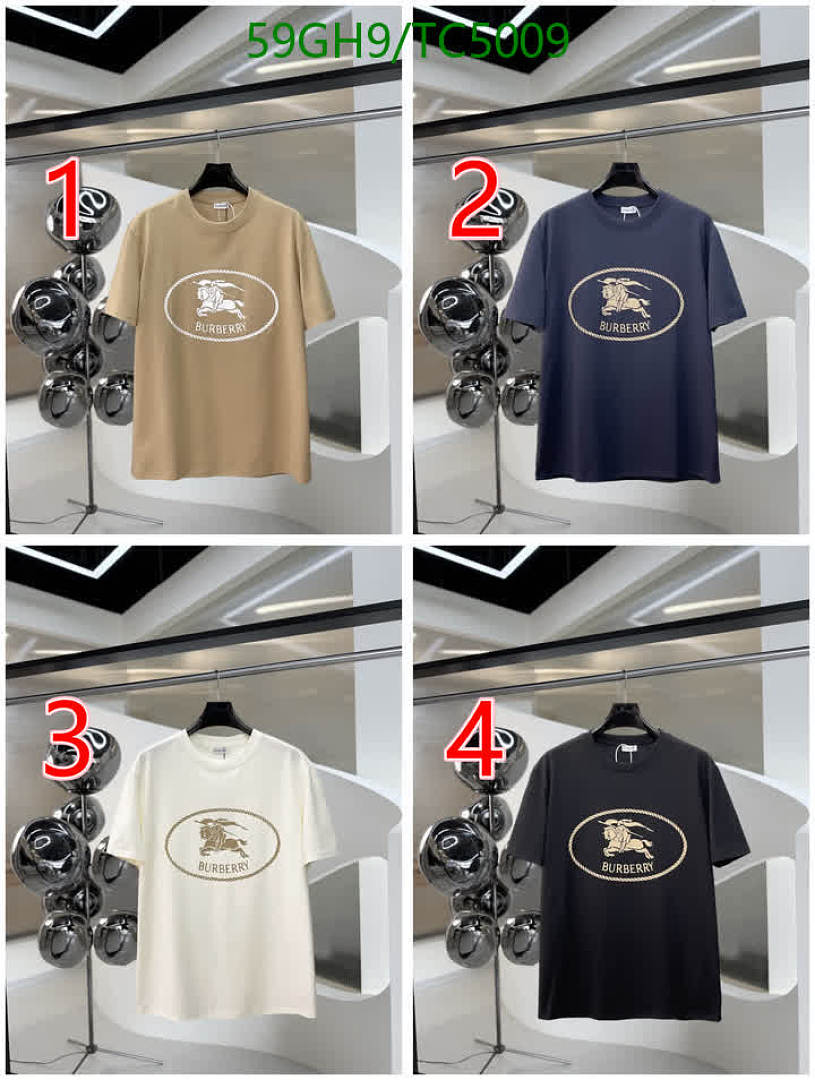 Burberry-Clothing Code: TC5009 $: 59USD