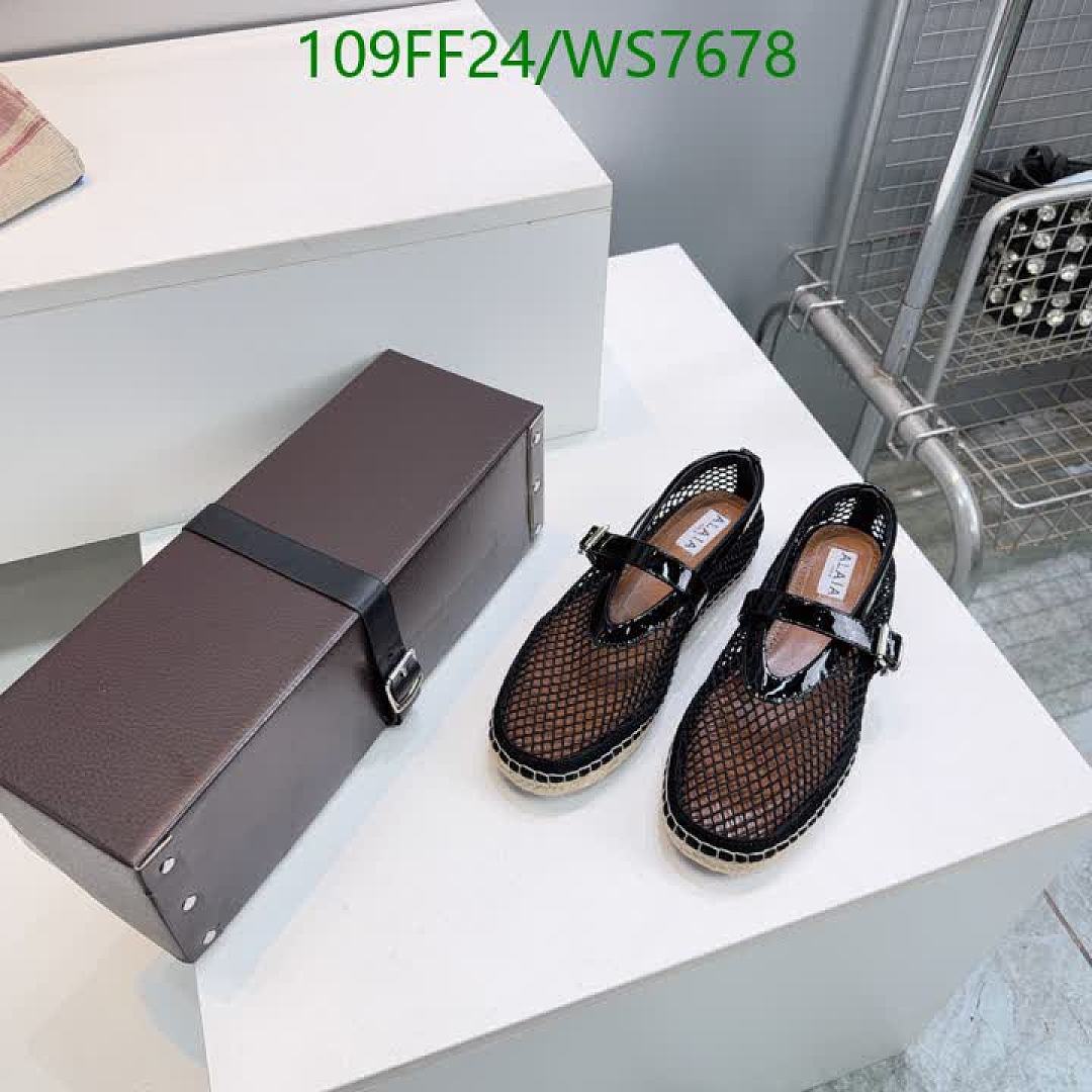 Alaia-Women Shoes Code: WS7678 $: 109USD