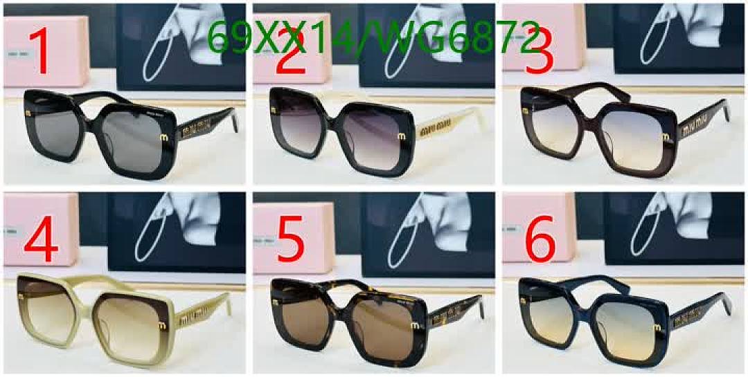 Miu Miu-Glasses Code: WG6872 $: 69USD