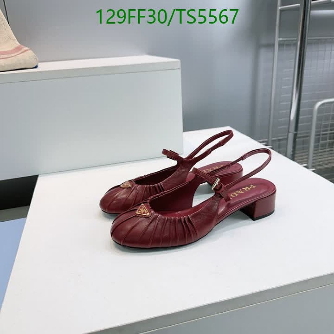 Prada-Women Shoes Code: TS5567 $: 129USD