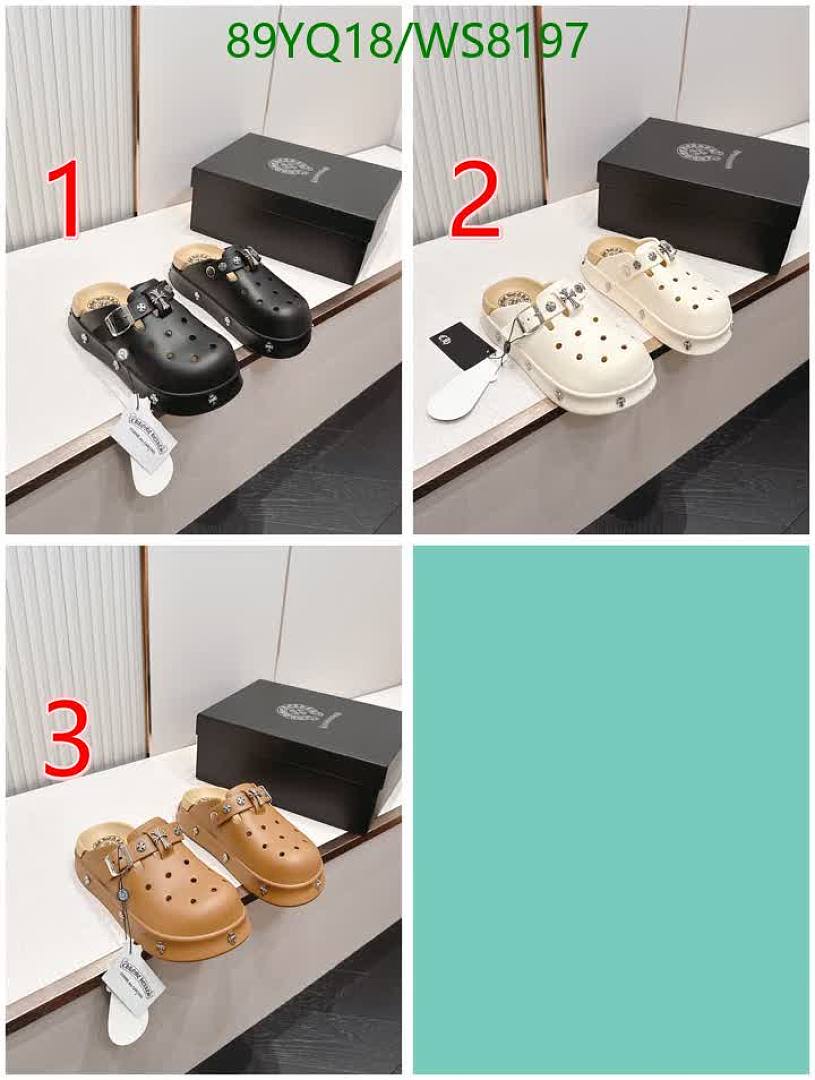 Chrome Hearts-Women Shoes Code: WS8197 $: 89USD