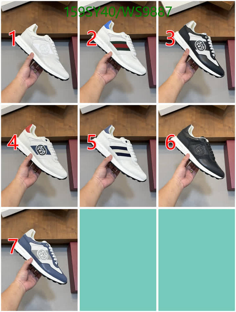 Gucci-Men shoes Code: WS9887 $: 159USD