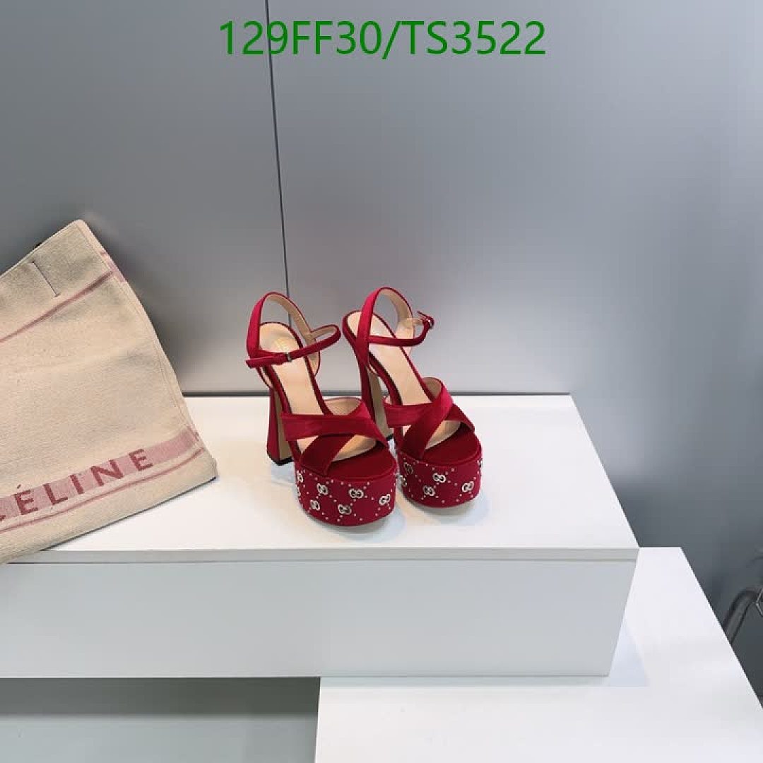 Gucci-Women Shoes Code: TS3522 $: 129USD